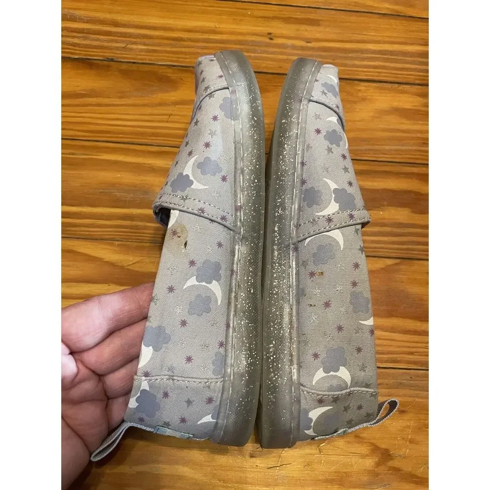 Toms Arctic Ice Foil Starry Sky Print Girls Size‎ 3